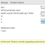 Deprecated VMFS Volumes found on host in ESXi 6.0