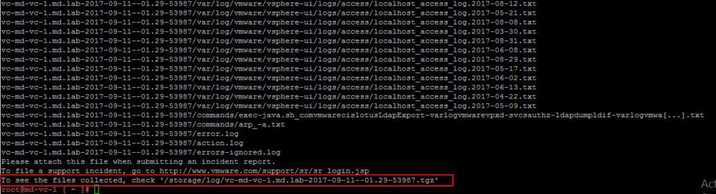 3 Ways to Generate vCenter Support Bundle in vCenter Server Appliance