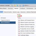 Monitor vSphere Replication with vCenter Alarms